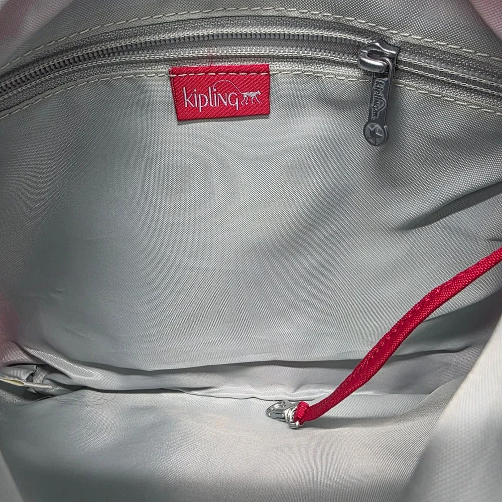 Kipling Red Crossbody Bag Lightweight Travel Purse Shoulder Bag‎